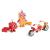 Set figurine Numberblocks cu bicicleta tandem, Unu si Doi, 4 piese