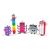 Set figurine Numberblocks 6-10 pentru joacă educativă, 5 piese