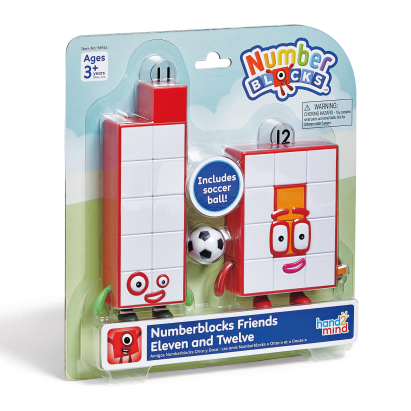 Set figurine Numberblocks - Unsprezece & Doisprezece