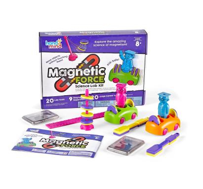 Set educativ STEM cu experimente despre forta magnetica pentru copii 8+