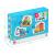 Puzzle bebe 3 in 1 cu mijloace de transport, 2-4 piese, 18 luni+