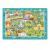 Puzzle educativ Orasul cu 80 piese din carton rezistent, 5+