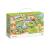 Puzzle educativ Orasul cu 80 piese din carton rezistent, 5+