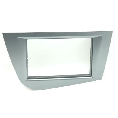 Rama adaptoare 1DIN Connects2 pentru Seat Leon 2005-2012, Argintiu Brilliant