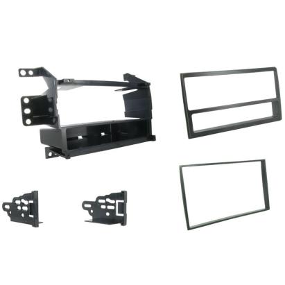 Kit ramă adaptoare 1DIN Connects2 pentru Nissan Juke și Versa, negru mat