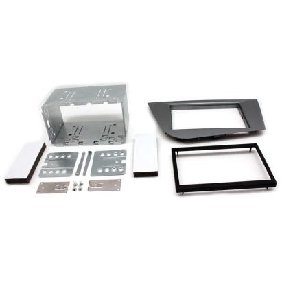 Rama adaptoare 2DIN Connects2 pentru Seat Leon 2005-2012, argintiu