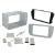 Kit rama 2DIN Connects2 pentru Seat Ibiza 2008-2014, gri
