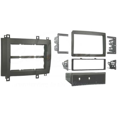 Rama adaptoare 2DIN Connects2 pentru Cadillac CTS/SRX 2003-2007, gri