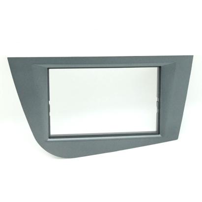 Rama adaptoare 1DIN Connects2 pentru Seat Leon 2005-2012, gri inchis