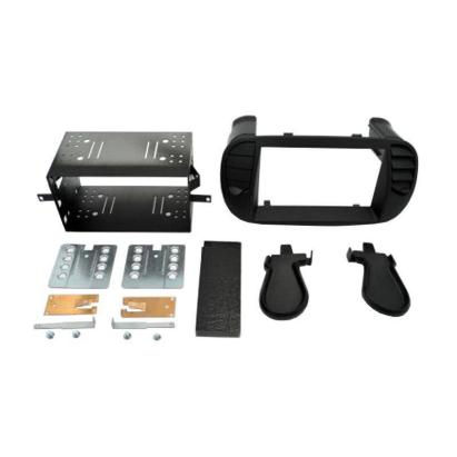 Kit ramă 2DIN Connects2 pentru Fiat 500 2007-2015, negru mat