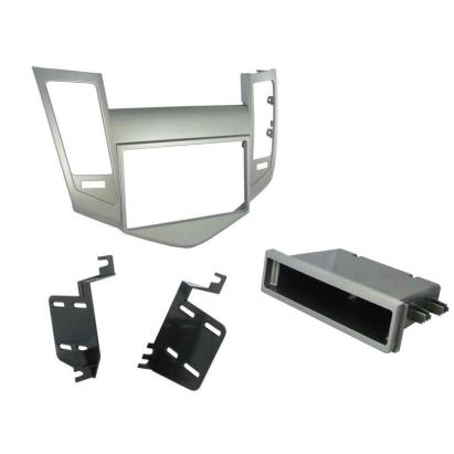 Rama adaptoare 1DIN/2DIN Connects2 pentru Chevrolet Cruze 2011+ argintie