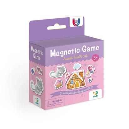 Set magnetic pentru copii Pisicuța și dulciurile, 20 piese, 3 ani+