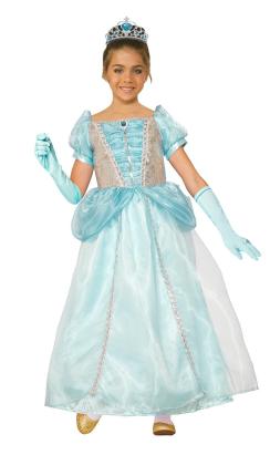 Costum de carnaval - Printesa (turcoaz)