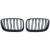 Grilă de rinichi cu fante duble, performanță, neagră, potrivită pentru BMW X5 E70 X6 E71 din 2006 Performance AutoTuning