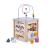 Centru de activitati 5 in 1 din lemn, culori pastel, 1-3 ani