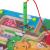 Puzzle labirint magnetic din lemn Ferma, BigJigs Toys, 3 ani+
