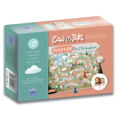 Joc de societate pentru copii Aventura Pofticiosilor, 4+ ani
