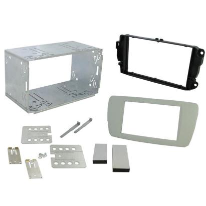 Kit ramă 2DIN Connects2 pentru SEAT Ibiza 2008-2014, gri