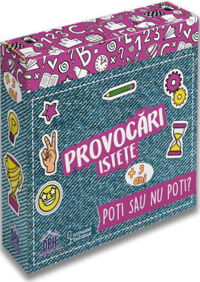 Provocări istețe: Poți sau nu poți? Joc educativ cu jetoane, 5+ ani