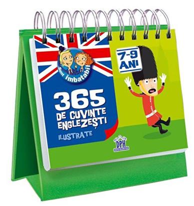 365 de cuvinte englezești ilustrate pentru copii 7-9 ani, DPH