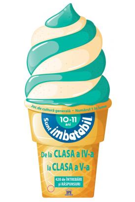 Sunt Imbatabil 10-11 ani, ediție înghețată, 420 întrebări și răspunsuri