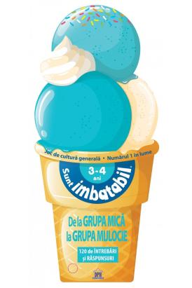 Sunt Imbatabil 3-4 ani, editie inghetata, joc educativ pentru grupa mijlocie