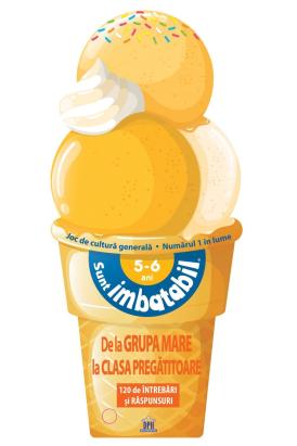 Sunt Imbatabil 5-6 ani - joc educativ cu 120 intrebari si raspunsuri