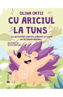 Cu ariciul la tuns - carte ilustrată pentru copii 7-10 ani, copertă cartonată