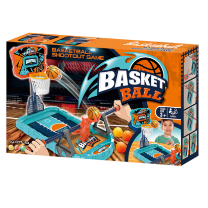 Joc de baschet single pentru copii, aruncă mingea la coș, 3 ani+