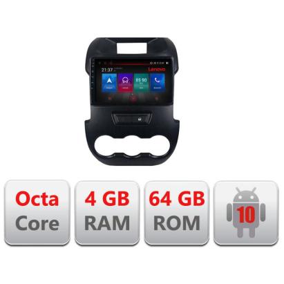 Navigatie Ford Ranger 2011-2015 E-245 Octa Core cu Android Radio Bluetooth Internet GPS WIFI DSP 4+64GB 4G RESIGILAT