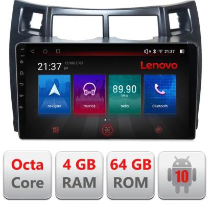 Navigație Toyota Yaris 2008-2011 Android 4GB+64GB 4G GPS Bluetooth