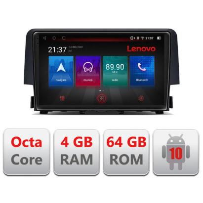 Navigație dedicată Honda Civic 2016-2020 Android 4G GPS 4GB+64GB Resigilată