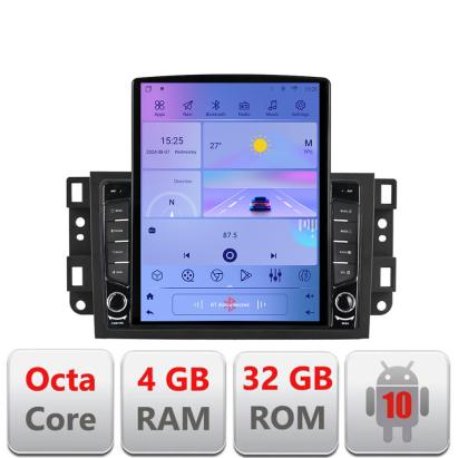 Navigatie Android Chevrolet Captiva 2008-2012, ecran Tesla 9.7 inch, 4GB+32GB, 4G