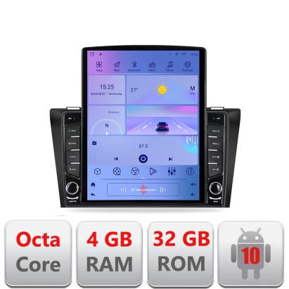Navigație Mazda 3 2009-2014 cu ecran Tesla 9.7 inch, Android, 4G, 4+32GB