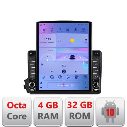 Navigatie Ssangyong Kyron Actyon G-158 ecran tip TESLA 9.7" cu Android Radio Bluetooth Internet GPS WIFI 4+32GB DSP 4G