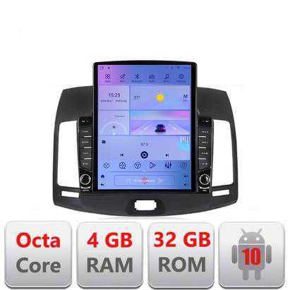 Navigatie Hyundai Elantra 2007-2011 G-2009 ecran tip TESLA 9.7" cu Android Radio Bluetooth Internet GPS WIFI 4+32GB DS