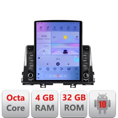 Navigatie Kia Picanto 2016- G-2217 ecran tip TESLA 9.7" cu Android Radio Bluetooth Internet GPS WIFI 4+32GB DSP 4G Oct