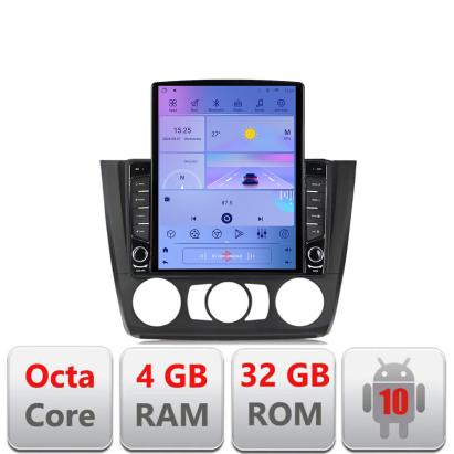 Navigatie BMW Seria 1 E87 2007-2011 Tesla 9.7 cu Android si Bluetooth