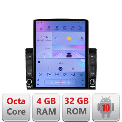 Navigație Android Ford 9.7 inch tip Tesla, GPS, WiFi, Bluetooth, 4G, 4+32GB