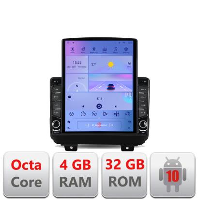 Navigatie Android Jeep Wrangler 2018+ ecran Tesla 9.7, 4GB RAM, 32GB