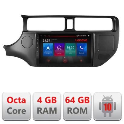 Navigație dedicată Kia Rio 2011-2014 Android, GPS, 4G, 4GB RAM, 64GB