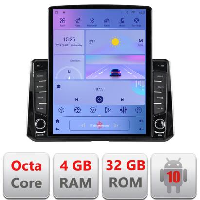 Navigatie Toyota Corolla 2019+ ecran Tesla 9.7 inch Android 4GB/32GB