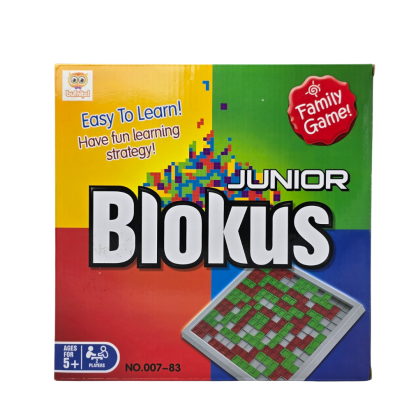 Joc de logica si strategie Blockus Junior pentru 2 jucatori, 5+ ani
