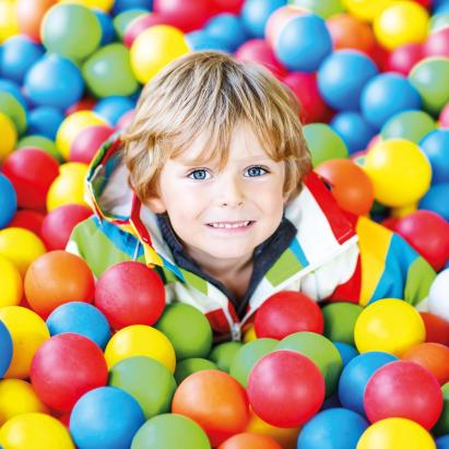 Set bile multicolore 50 buc - 7cm