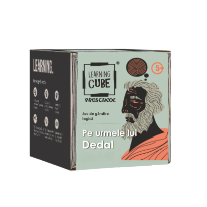 Joc de logica educativ Learning Cube Pe urmele lui Dedal, 5 ani+