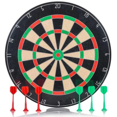 Darts magnetic pentru copii, joc de indemanare cu sageti sigure, 40 cm