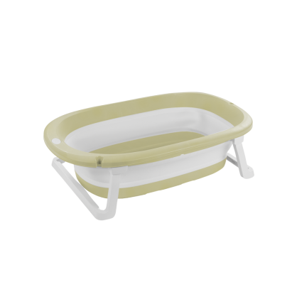 Cădiță pliabilă pentru bebeluși Verde Eco, compactă și stabilă