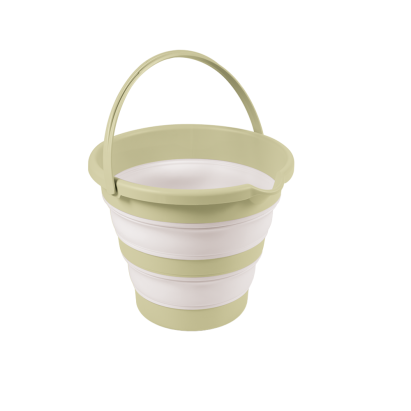 Găleată pliabilă pentru baie bebeluși, verde eco, 40,5 x 31,5 cm