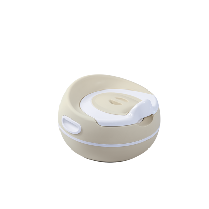 Olita ergonomica premium bej pentru copii, cu baza antiderapanta