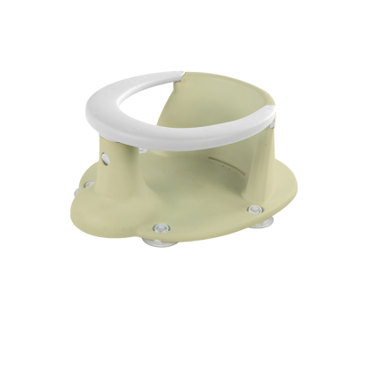 Scaun de baie pentru bebelusi, cu 4 ventuze, Verde Eco, 6 luni+